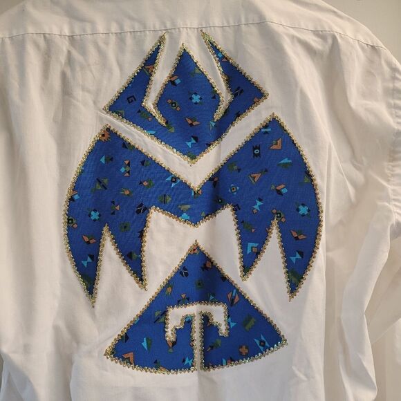 Wayne Scott bedazzled show western shirt - Picture 8 of 9